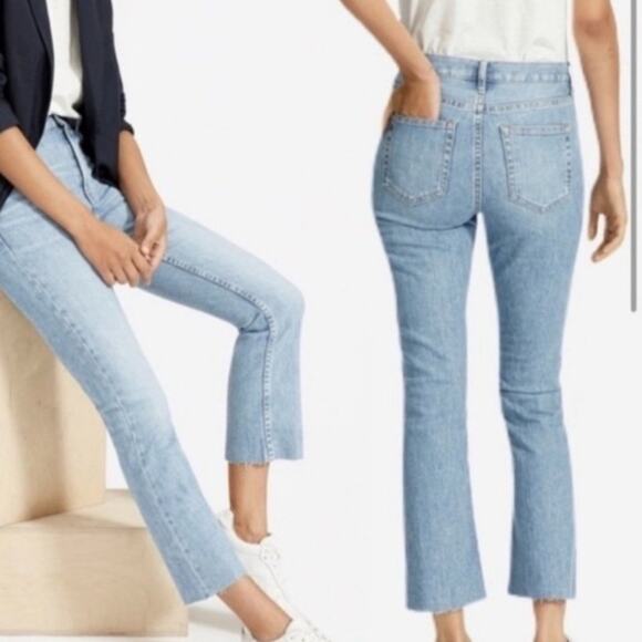 Everlane Denim - Everlane- anthropologie a high rise kick crop jeans